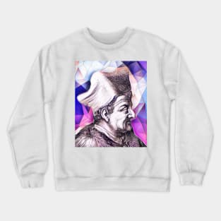 Lorenzo Valla Pink Portrait | Lorenzo Valla Artwork 8 Crewneck Sweatshirt